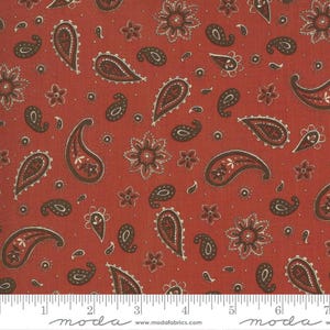 Moda Fabric -- 1 Yard x 44&quot; Home on The Range by Deb Strain Pattern # 19995-12 Cotton Quilting Fabric