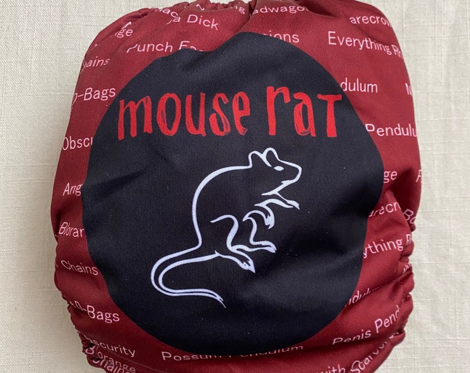 Mouse Rat Cloth Diaper Etsy
