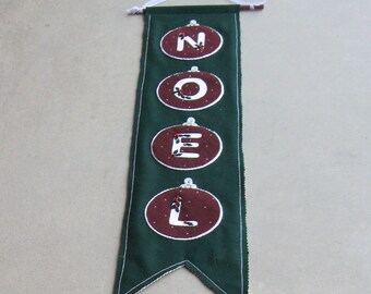 MAIL TO YOU Pattern: Christmas Noel Wall Banner, Instant Download, Christmas Decoration. Wool, Wool Felt, Applique.