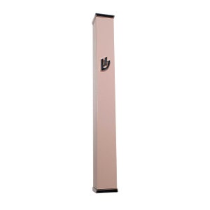 Elegant Modern Door Mezuzah Case 5.75&quot; (146mm) (Without Scroll), Taupe Self Stick, for Indoor and Outdoor