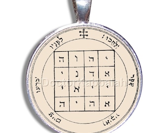 Kabbalah Amulet Fulfill Desires and Wishes King Solomon Seal Charm Talisman Pendant