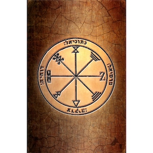 Kabbalah Amulet King Solomon Profusion Seal Talisman