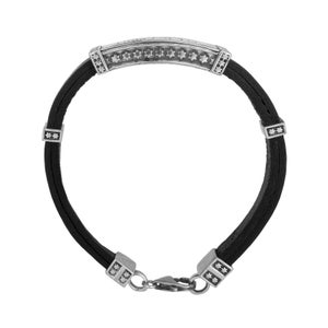 Kabbalah Men&#39;s Bracelet  Prayer Wealth Spell  Riches Sterling Silver