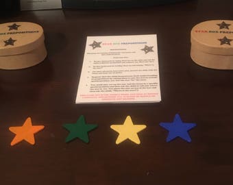 Star Box Prepositions Speech Therapy Game for Toddlers and Preschoolers for Receptive and Expressive Language Skills