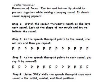 Sound Isolation Speech Therapy Activity Book for Articulation for Preschooler, Toddlers,and School Age Children