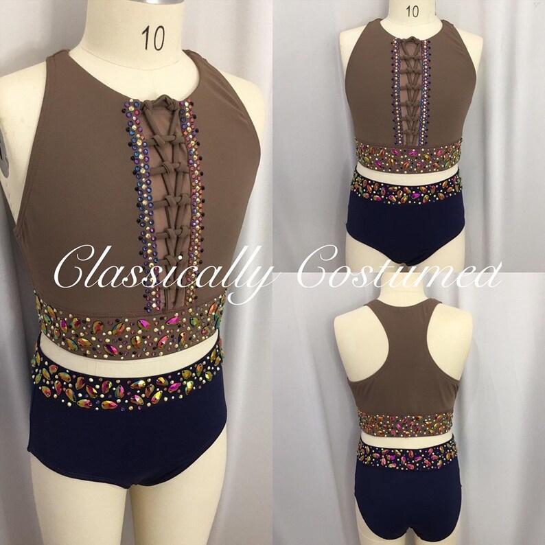 Contemporary Lyrical Dance Costume Acro Dance Costume Etsy