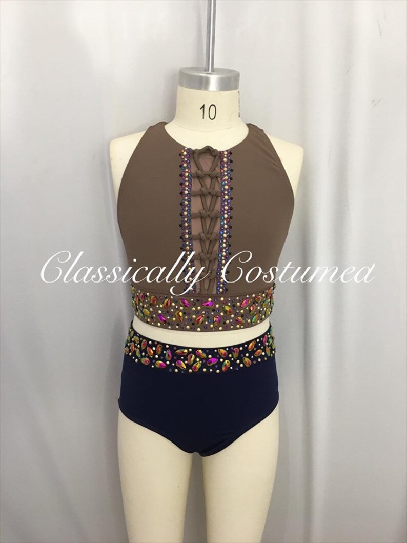 Contemporary Lyrical Dance Costume Acro Dance Costume Etsy