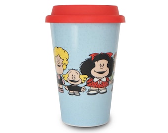 Taza o Vaso de Viaje - Mafalda