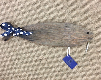 Reclaimed Wood Fish Wall Decor