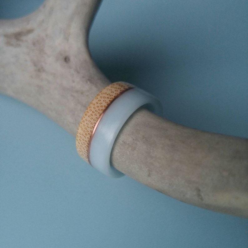 Bamboo Ring FREE SHIPPING Promise Ring Unique Wedding Band