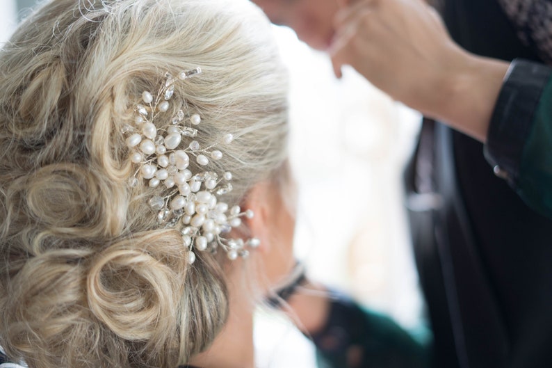 Bridal Hair Comb Wedding Hair Piece Large Wedding Hair Comb Etsy