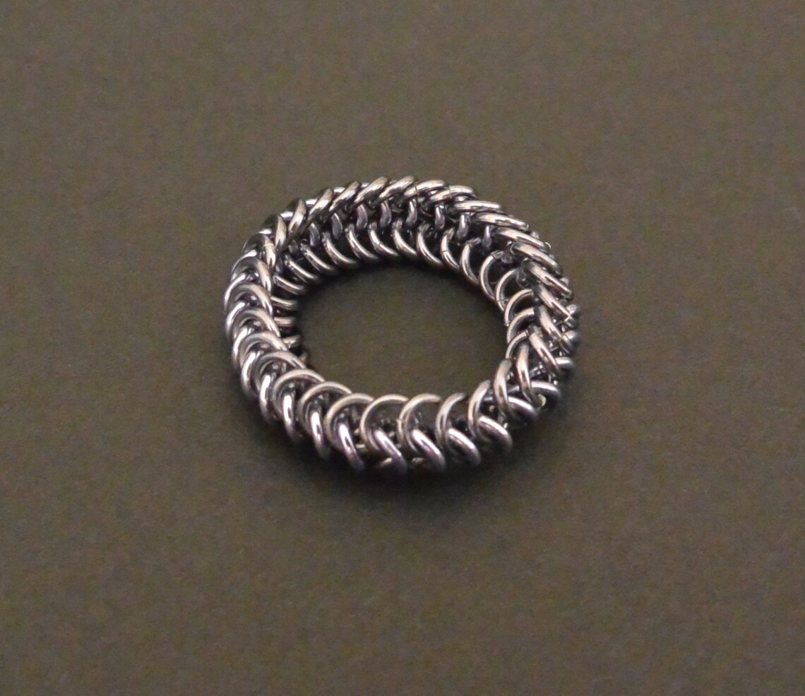 Chainmail Rings Etsy