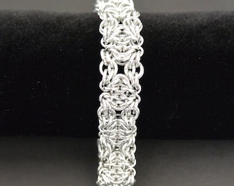 Celtic Squares Chainmail Bracelet