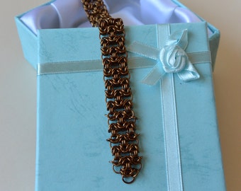 Byzantine Filigree Chainmail Bracelet