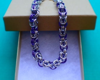 Half-Byzantine Chainmail Bracelet