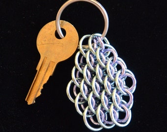 Dragonscale Chainmail Keychain