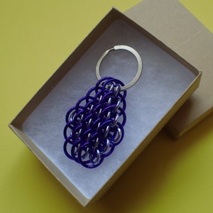 Dragonscale Chainmail Keychain image 5