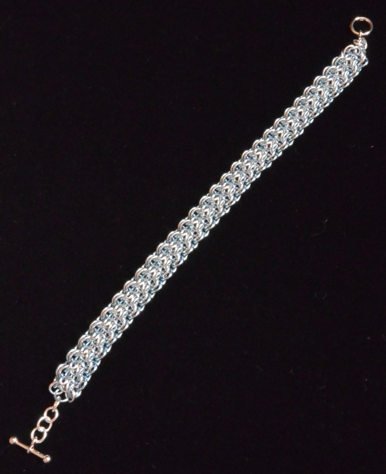 Elfweave Chainmail Bracelet with Border image 9