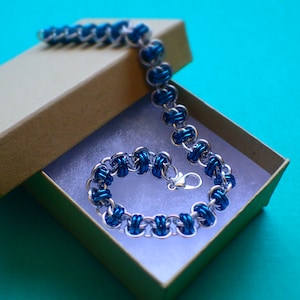 Barrel Weave Chainmail Bracelet