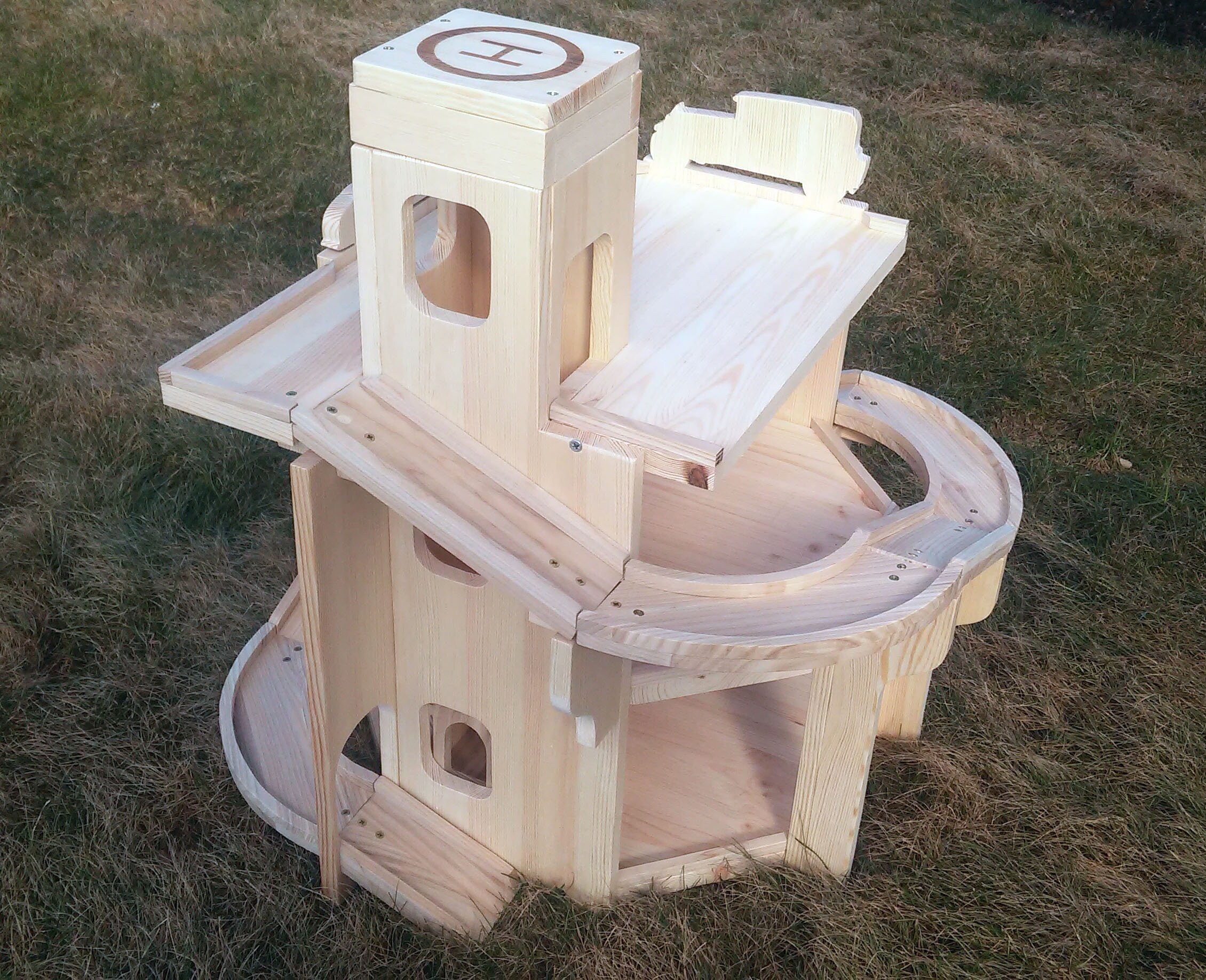 wooden kids car