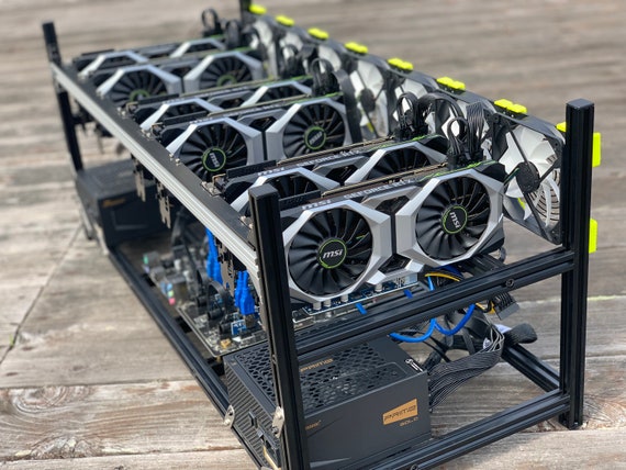Rtx 3000 Series 8 Gpu Mining Rig New Hardware Designed For Etsy