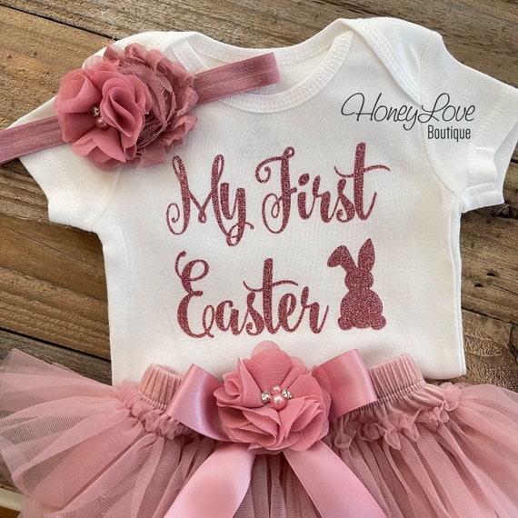 Baby girl deals 1st easter outfit
