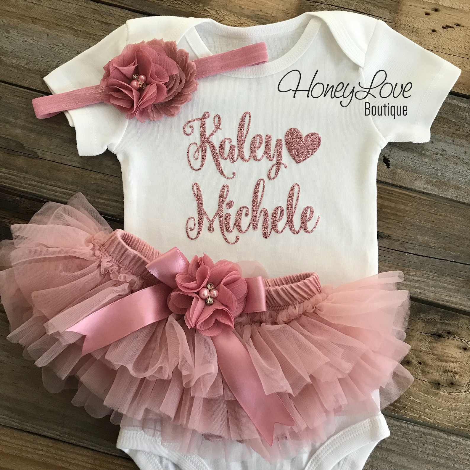 Baby Girl Coming Home Outfit Personalized Coming Home Outfit Etsy