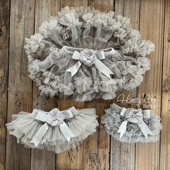 Grey baby tutu hotsell