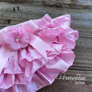 Bow Bloomer - Light Pink Pique main image 0