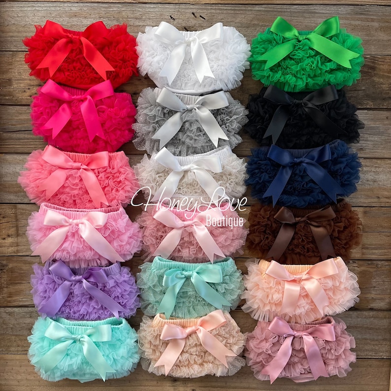 Baby Girl Bloomers Baby Girl Diaper Cover Ruffle Bloomers Etsy