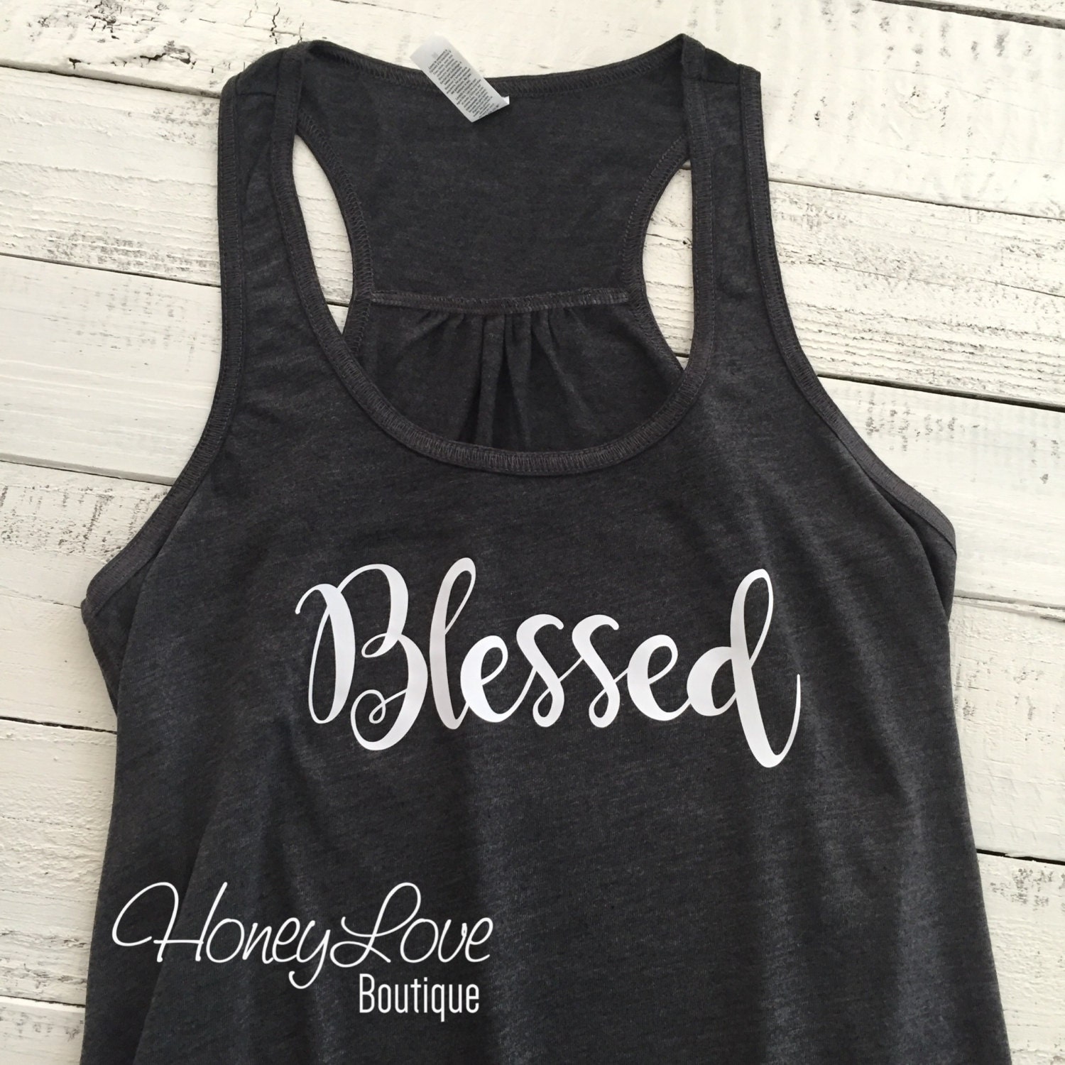 Blessed Tank, Flowy Tank, Inspirational, Blessing, Christian Clothing,  Blessed Mama, Blessing, Mama Mom Momma Mother Gift, Women's S-2XL 