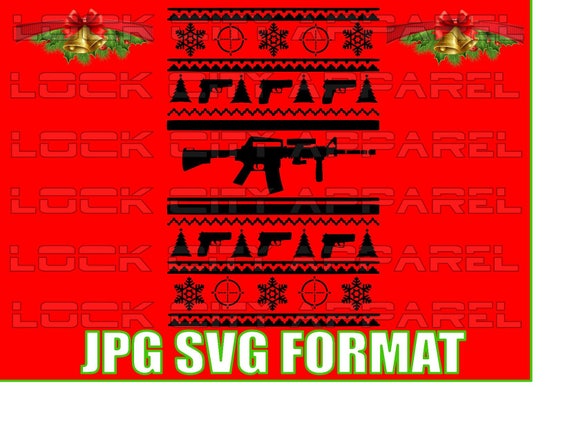 christmas sweater guns