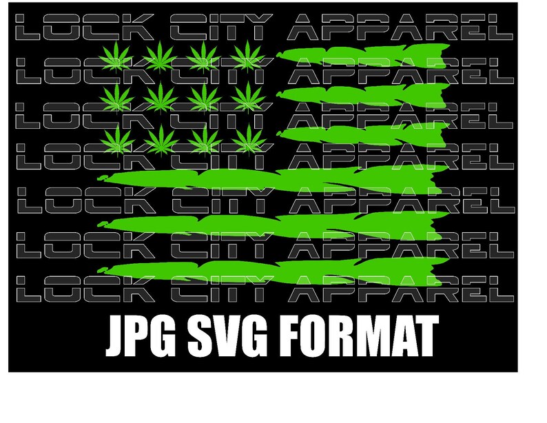 Download Marijuana 420 Leaf Flag JPG SVG Cut File Silhouette Cricut | Etsy