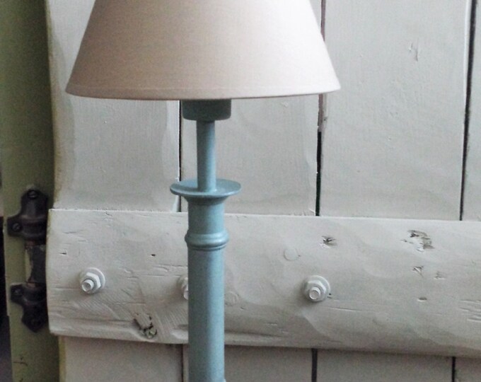 Table Lamp Duck Egg Lamp Baseupcycled Lamp in Etsy