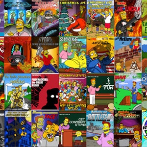 Simpsons/Troy McClure - Compilation of films original poster