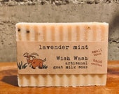 Lavender Mint Goat Milk Soap