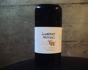 Lumbersexual All Natural Deodorant