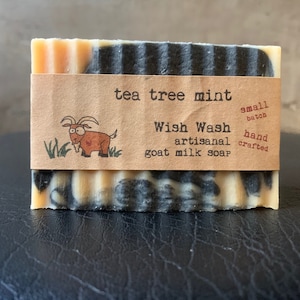 Tea Tree Mint Goat Milk Soap