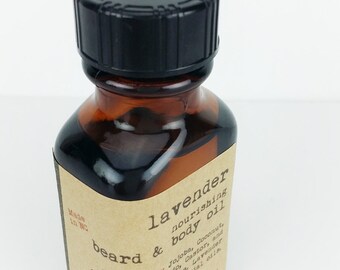 Lavender Beard & Body Oil