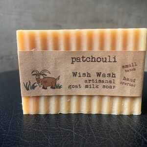 Patchouli Goat Milk Soap