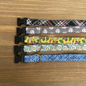 Extra Small male dog collar, Toy Dog collar, Chihuahua dog collar, novelty dog collar, tiny dog collar, yorkie dog collar, boy dog collar
