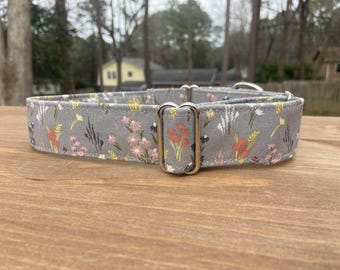 Wildflowers Martingale Dog Collar