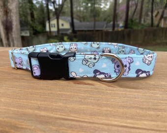 Pastel Goth Animals, Kawaii dog collar