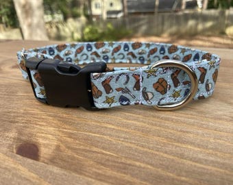Western Cowboy Dog collar