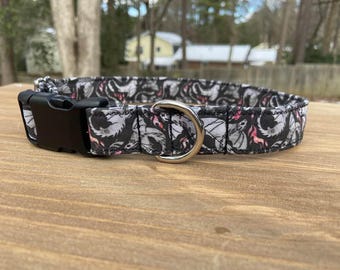 Dragon Dog Collar, Dragons and Flames