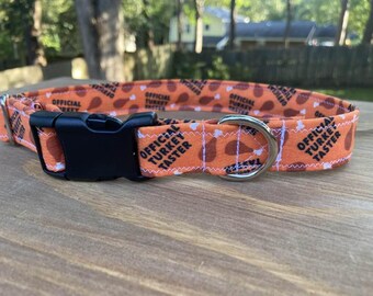 Thanksgiving Dog Collar: Turkey Taster, Fall Martingale