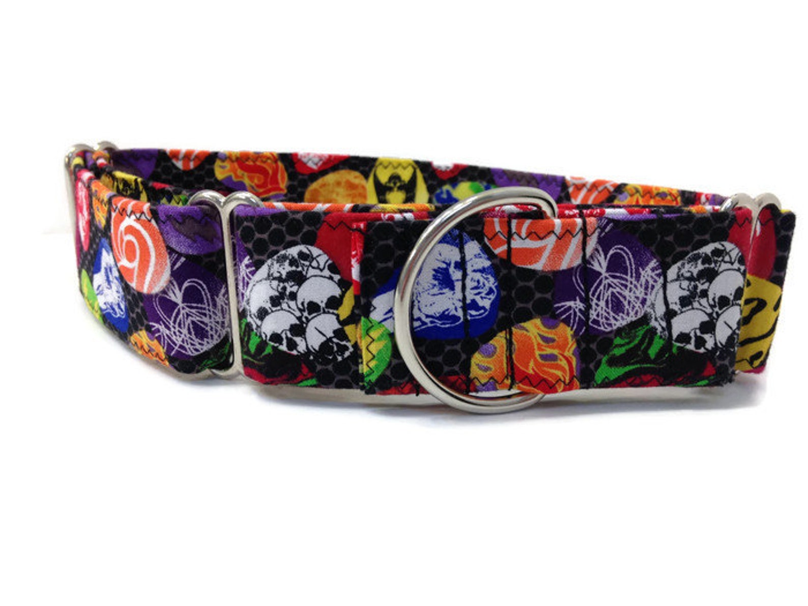 Punk Rock Dog Collar 1.5 Inch Martingale Collar Boy Dog Etsy