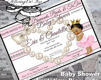 diamonds and pearls baby shower ideas