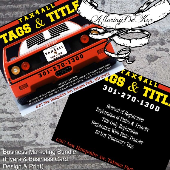 Business Cards and Flyers (Business Marketing Bundle) Il_570xn