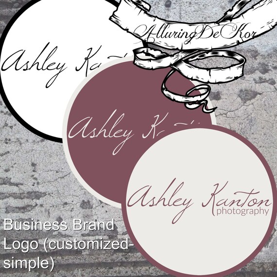 Business Brand Logo (Customized-simple) Il_570xn